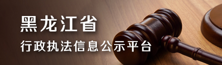 黑龙江省行政执法信息公示平台